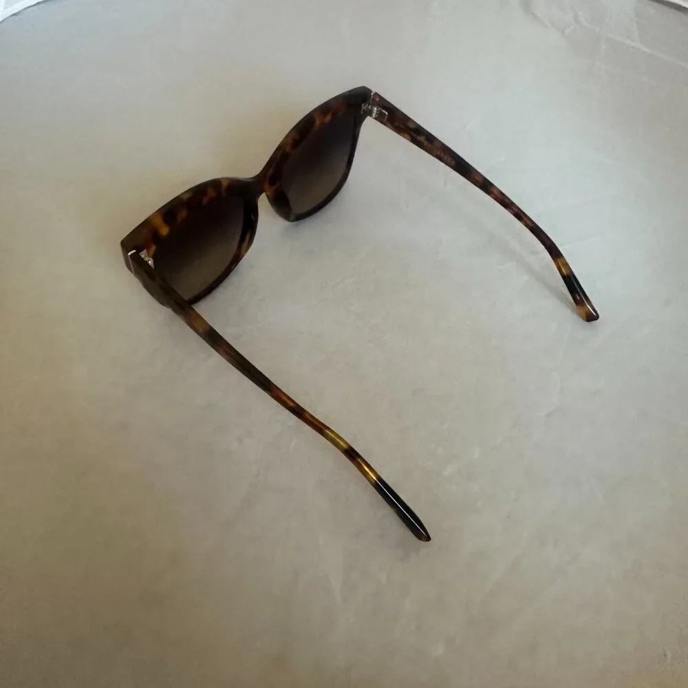 Warby Parker Tortoiseshell Sunglasses with Brown Lenses